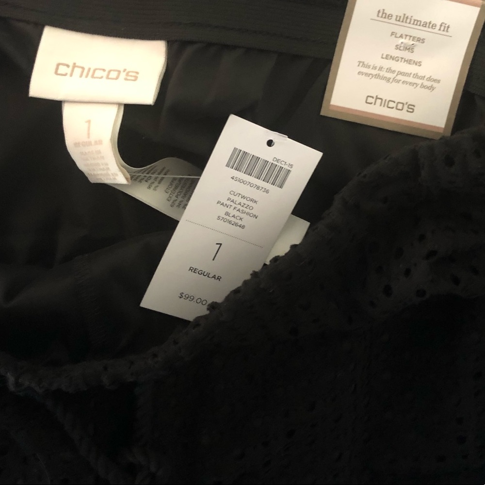 Black Palazzo Pants Never been Worn